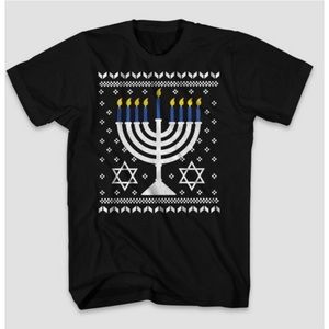 Mad Engine Boy’s Hanukkah Short Sleeve Top